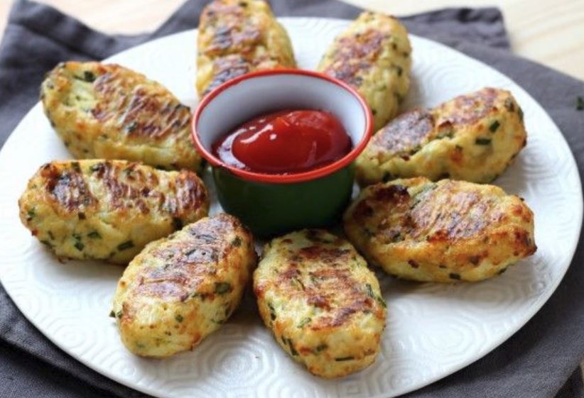 Blumenkohl-Kroketten mit Käse